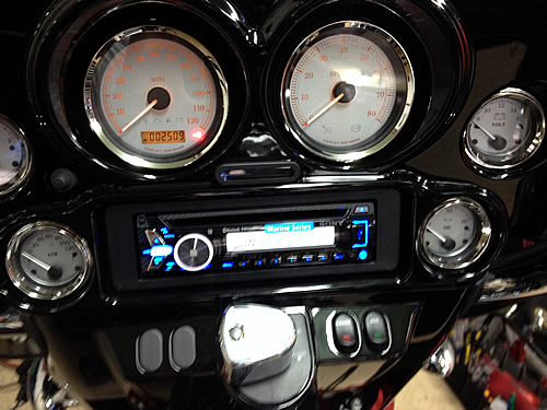 Custom NJ Motorcycle lighting Audio Sound Systems 