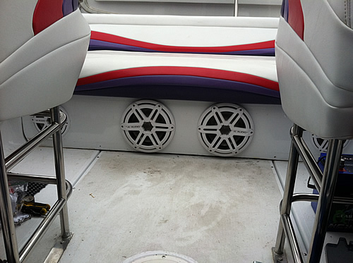 Picture of Custom Marine Audio Sound Systems Installations